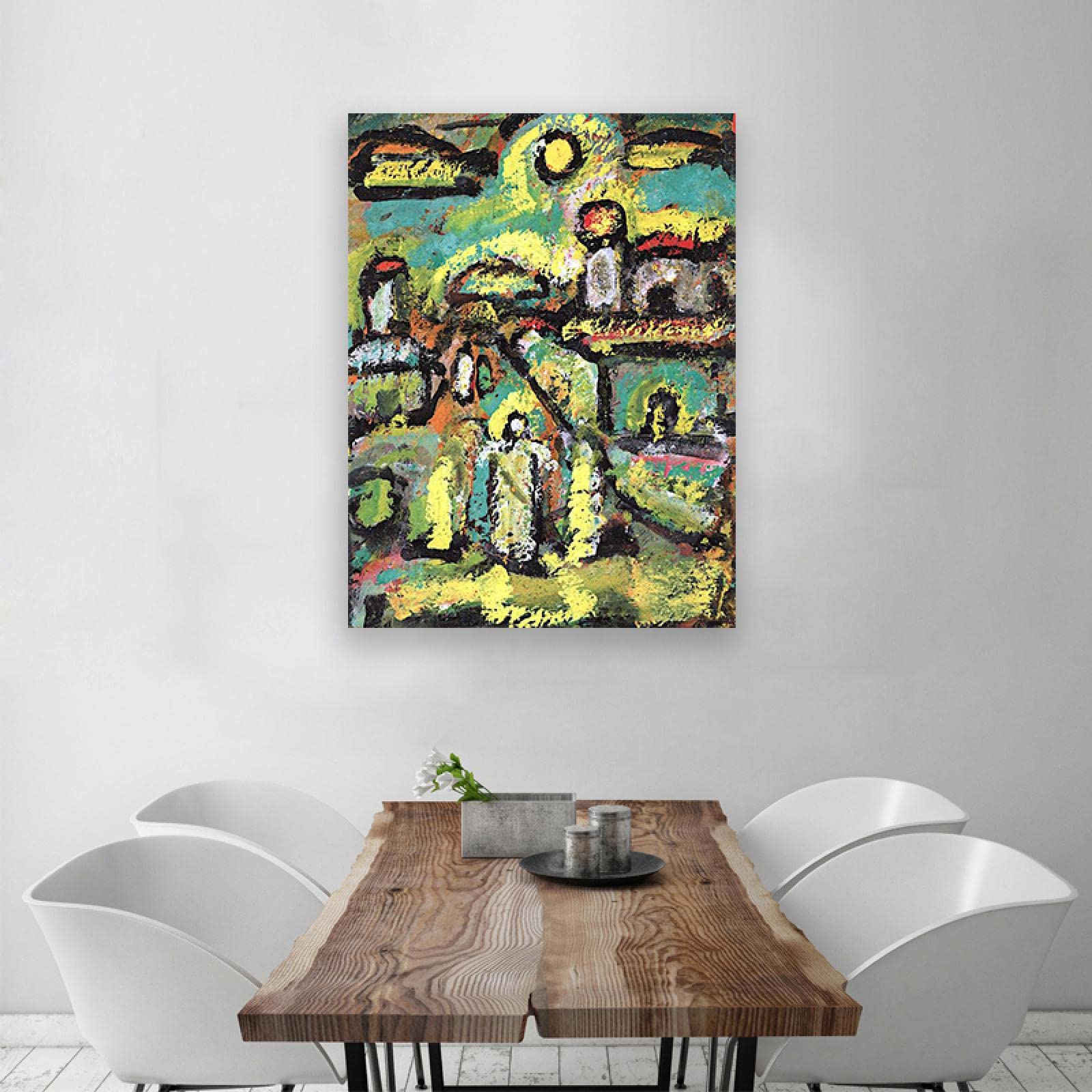 ジョルジュ・ルオー、風景：聖ゲオルギウスと竜、希少な画集より ジョルジュ・ルオー、風景：聖ゲオルギウスと竜、希少な画集より